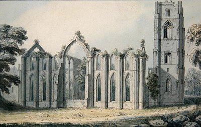 Abbazia di Fountains da Moses Griffith